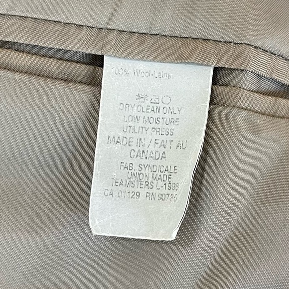 Ralph Lauren Wool Men's Blazer Sport Coat Casual Jacket Size 45L 2 Button‎ Brown - Picture 10 of 11